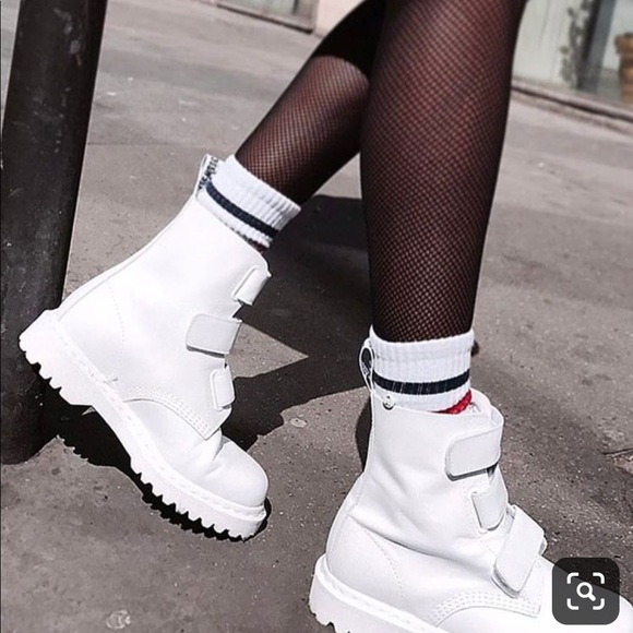 ISO WHITE DOC MARTENS CORALIA - Picture 3 of 3